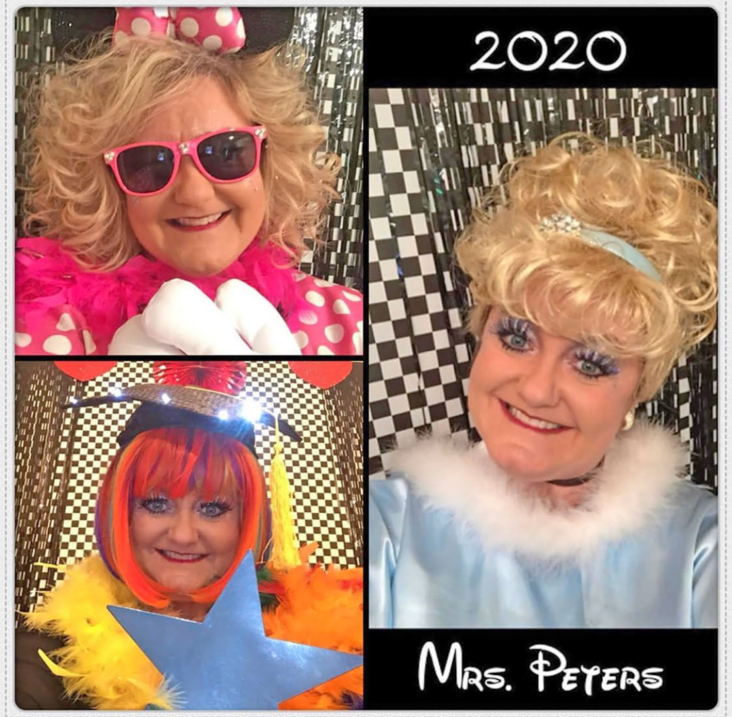 The many faces of Mrs. Peters